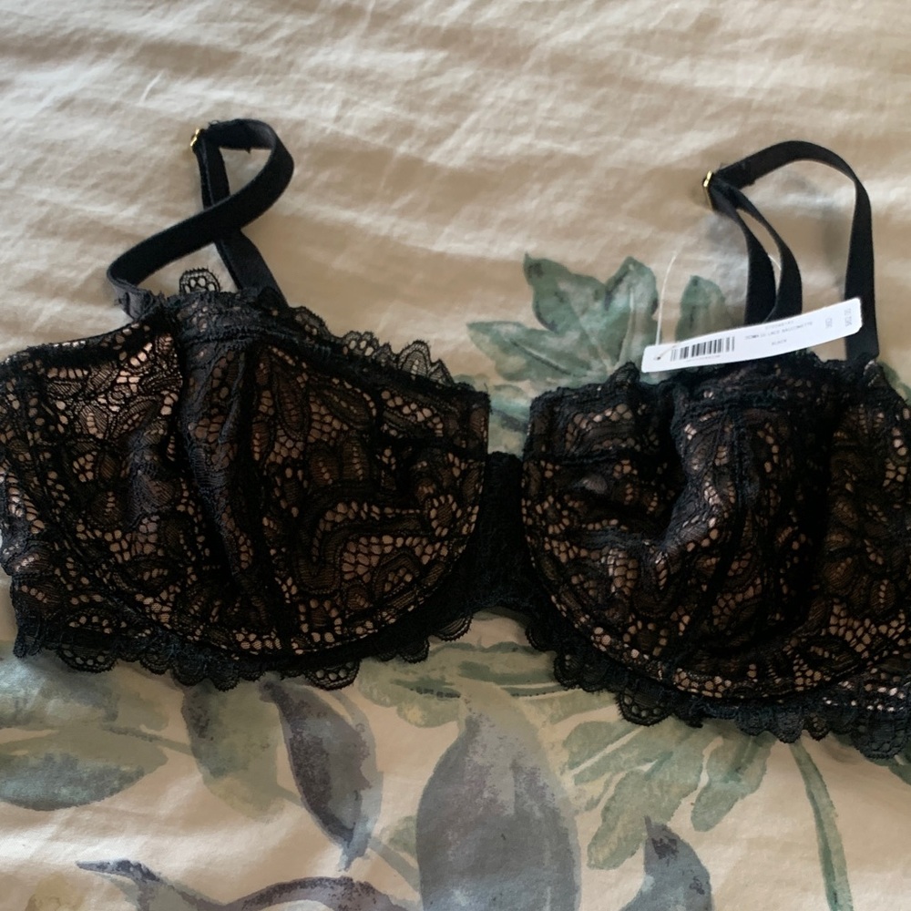 Soma Black Lace Bra